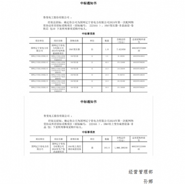 魯變電工股份有限公司